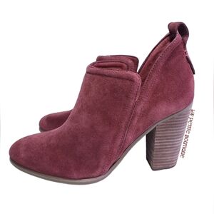 Vince Camuto Francia Sedona Suede Booties sz 11